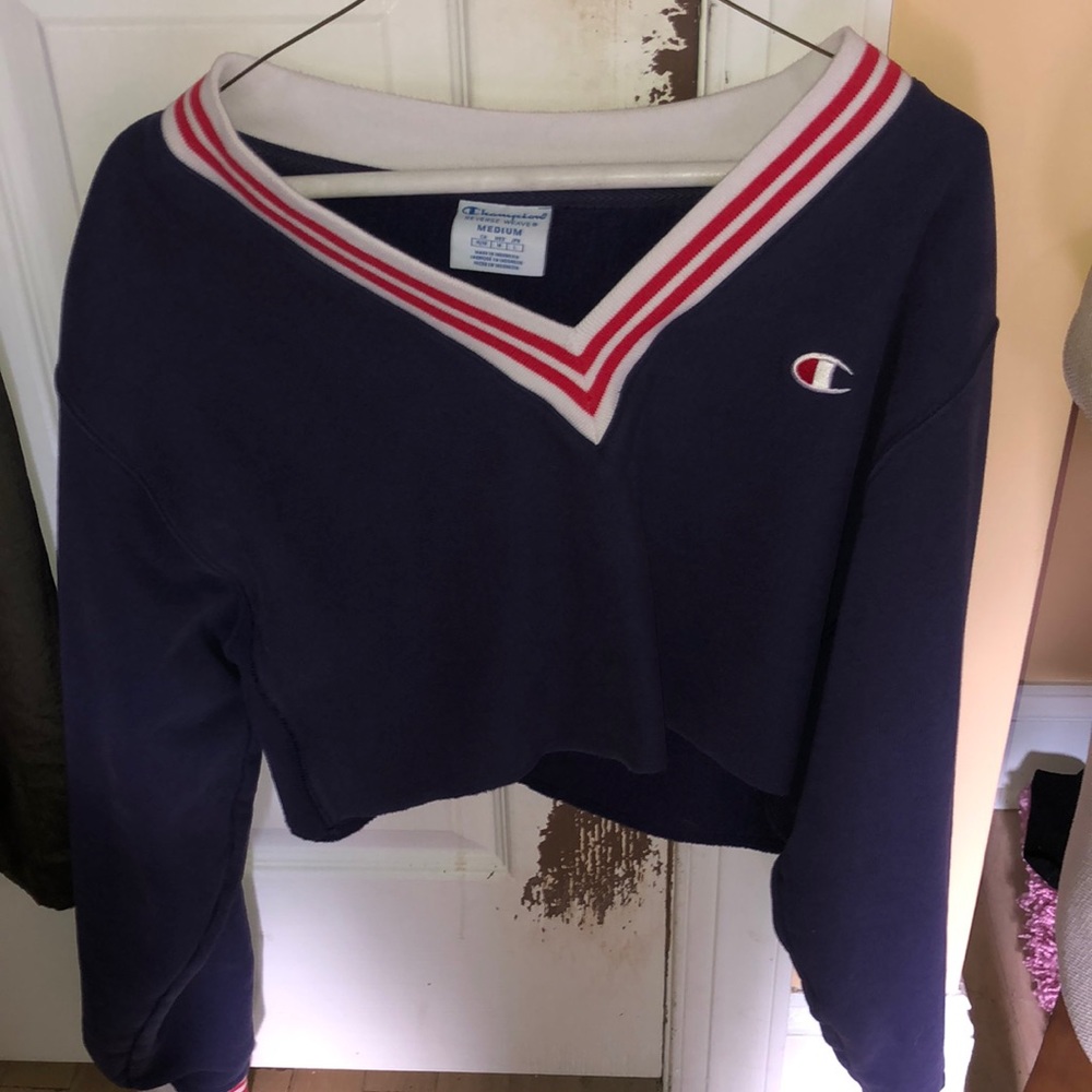Cropped Champion sweatshirt